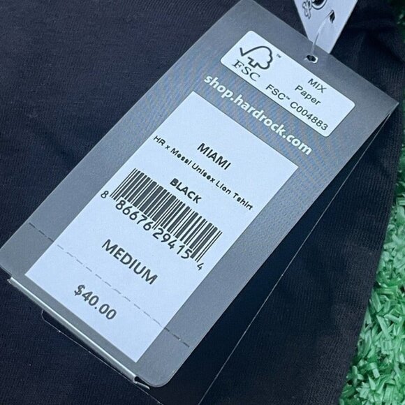 Hard Rock Cafe x Lionel Messi 50th Anniversary T-Shirt Men’s Size Medium - Picture 9 of 10